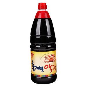 홍게맛장 액젓 1.8L  홍게가 들어간 천연조미료 나물이나 김치 담글때도 사용