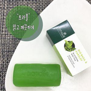 인도 바이오티크 미용 세안 천연 비누 5개 클렌징 바질 앤 파슬리