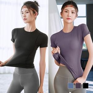 요가 필라테스 반팔상의 OD-220504