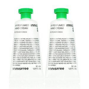 [기타]이니스프리 마이 퍼퓸드 핸드크림 30mL 03 피치 사이다 2개