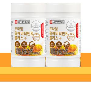 일양약품 활력비타민B 플러스 800mg 60정 2개 비타민B군 엽산 비오틴 나이아신