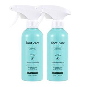 아브카 풋케어 버블 뿌리는 발샴푸 베이비코튼향 300ml 2개