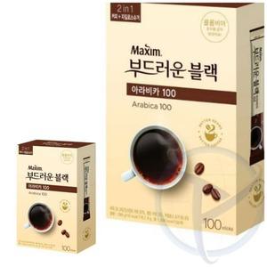 아라비카100 부드러운블랙믹스 100T 탕비실커피 탕비실간식 스틱커피