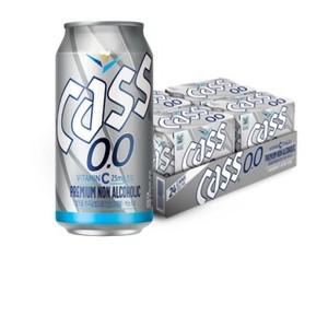 카스 제로 330ml 20캔 논알콜 비알콜 맥주맛 음료