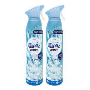 페브리즈 에어 공기탈취제 린넨 스카이 165g x 2개 / 맑은하늘바람