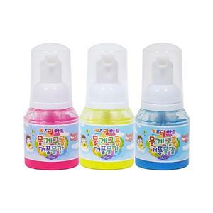 [XBH5J4N1]키즈맘아트거품물감 뭉게구름거품물감 40ml 3색