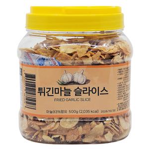 토호 튀긴마늘 슬라이스 500g