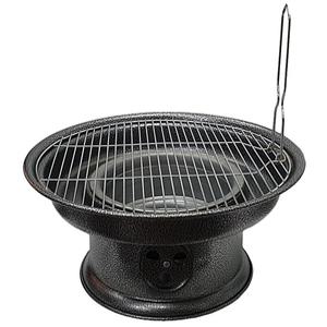 그릴 BBQ 번개탄화로 캠핑그릴 물받이 얼룩원형 숯불 바베큐화로
