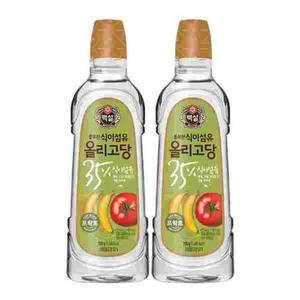 [XBK4KJKL_47]백설 올리고당1 2kgx2 올리고당 요리당 물엿