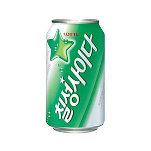 [롯데칠성음료] 롯데칠성 칠성사이다 355ml 24개