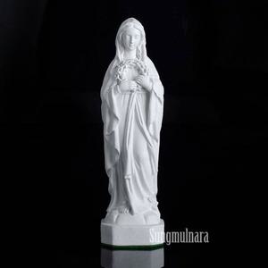 가시관 성모상 26cm(화이트) 천주교 성물