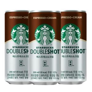스타 벅스 더블샷 에스프레소앤크림 200ml x 36캔 SD
