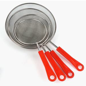 손잡이 대형스텐건지기망 원형건지개채망 튀김망 기름거름망 채반 소