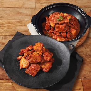 한솔 통닭다리 닭갈비 600g3팩+짜글이 500g 1팩 증정