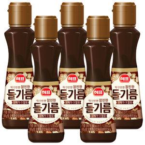 해표 참진한 들기름 160ml x 5개