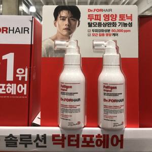 두피영양제 닥터포헤어 폴리젠토닉 120mlx2개 가는모발 탈모