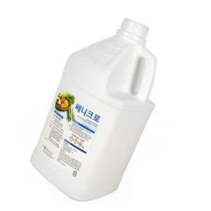 3WC 야채과일세정제 과일야채세척 쎄니크로 4L