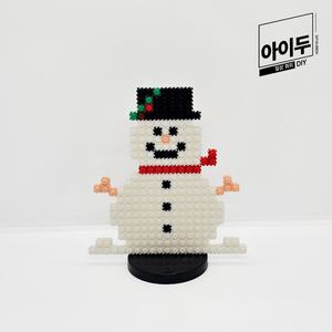 [티처스]아이두DIY 미니블럭 크리스마스 눈사람 디폼블럭 만들기