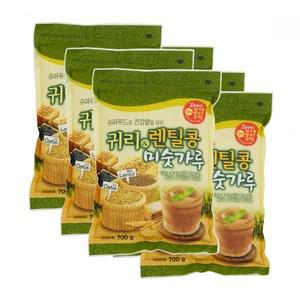 국산 미숫가루 귀리 렌틸콩 미숫가루 선식 분말 식사대용 700g 6봉