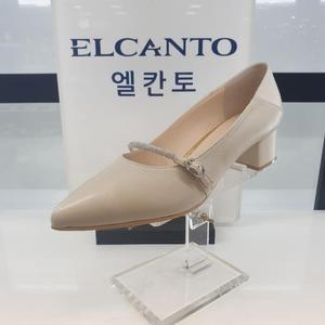 엘칸토 HC11 양가죽 여성화 4CM 세미정장 펌프스  J6B5U3Q13