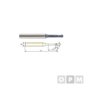 4G MILL 롱넥볼엔드밀 2F D2.0X4X2(18)X50