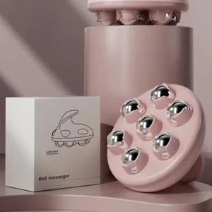 드래곤 볼 롤러 마사지기, 복부, 허리, 종아리 근육, 이완, 마그네틱 바디, 다리, 경락 브러시, 목
