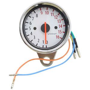 방수 오토바이 속도계 타코미터 게이지, 1 2 3 실린더, 12V, 16000 RPM