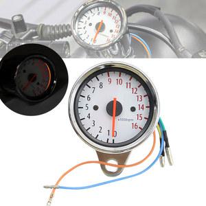 방수 오토바이 속도계 타코미터 백라이트 게이지, 1 2 3 실린더, 12V, 16000 RPM