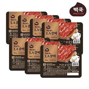 [백종원]백종원의 빽쿡 LA갈비 400g *7팩