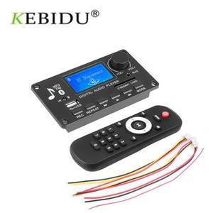 자동차 CD MP8 블루투스 5.0 수신기 MP3 플레이어 디코더 보드 컬러 스크린 라디오 통화 녹음 지원 기능