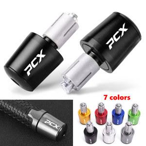 CNC 오토바이 핸들 바 그립 핸들 바 캡 엔드 플러그, 혼다 PCX125 PCX150 PCX160 PCX 125 150 160 2017 2018 2019 2020 2021