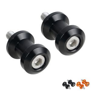 가와사키 닌자용 후방 주차 스탠드 슬라이더, M10 * 1.25 스윙암 스풀, 650R, 750R, ZX-6R ZX-6RR, 636 ZX-9R, ZX-10R ZX-12R ZX-14R, 2