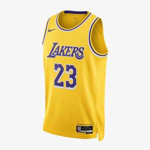 나이키. 로스앤젤레스 레이커스 아이콘 에디션 2022/23 남성 드라이 핏 NBA 스윙맨 저지 DN2009-733