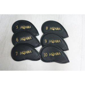 [혼마] 아이언 커버 5번~10번 6개 세트 커버 미사용 신품