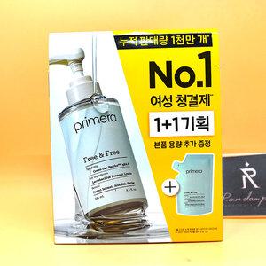1+1 프리메라 후리 앤 후리 여성청결제 145mL + 145mL