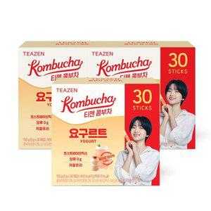티젠 콤부차 요구르트 30스틱X3박스