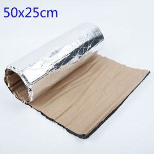 자동차 방음 매트 25CM 50CM 5MM 단열 강력한 접착 난연 부품