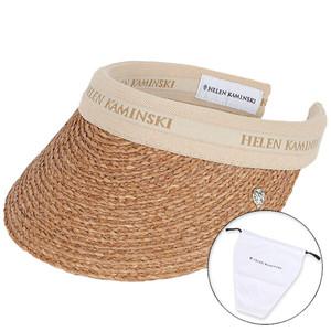 헬렌카민스키 여성 마리나 바이저햇 누가네츄럴로고 더스트백 포함 HAT50318 NOUGATNATLOGO PKG