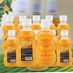 빙그레 제주 삼다향 착즙 한라봉 감귤주스 320ml (10입)