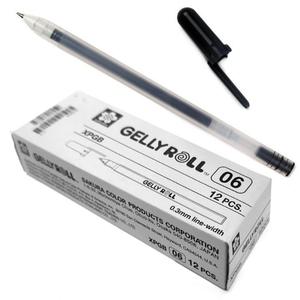 사쿠라 젤리롤펜 겔리롤펜 파인 XPGB 0.6mm (블랙) (12개입) 1다스