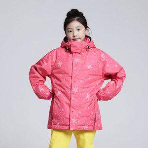 [라시엘로키즈]아동 스키보드 점퍼 자켓 LAY-J717-SNOW PINK