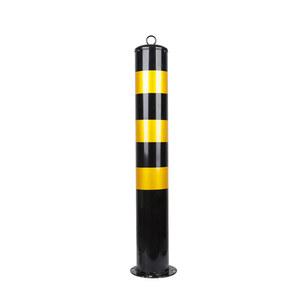 75cm 철제 일자형 차단봉 1 일반형 주차장 50cm 흑황 볼라드 주차금지 50CM