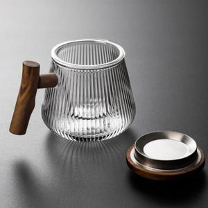 내열유리 머그잔 항아리 유리컵480ml 손잡이 머그컵