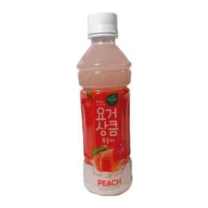 웅진 자연은 요거상큼 복숭아 340mlx24펫