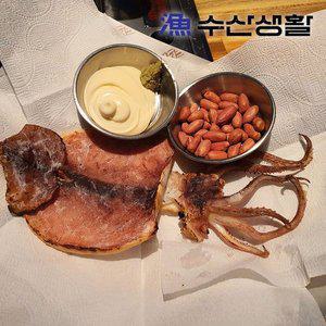 [기타][수산생활] 반건조 피데기오징어 600g (10미)