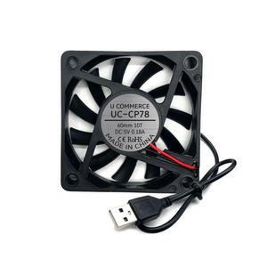 [BZFK0LJ5_51BC]USB쿨러 60mm 10T 컴퓨터 시스템 PC 어항