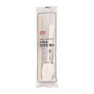 [BZFGJK0N_51C5]일회용 숟가락 젓가락 수저세트 (개별포장)