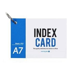 [BZFHG2KM_51CK]무선 (A7) X5개 인덱스 암기카드 단어장