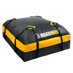 랙 유무에 관계없이 모든 차량을 위한 MaxxHaul 50719 범용 자동차 루프탑 카고백, 15세제곱피트, 방수 기능