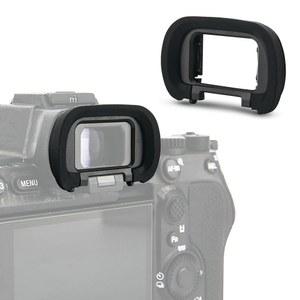 소니 호환 A9 III A7R V A7 IV A7M4 A7S A1 ILCE 1 A7SIII A7S3 카메라용 소프트 실리콘 카메라 아이컵 2팩, FDA EP19 고무 교체